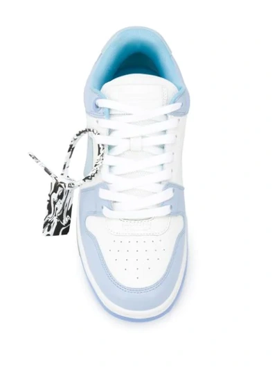 Shop Off-white Out Of Office Sneakers In Blue ,white