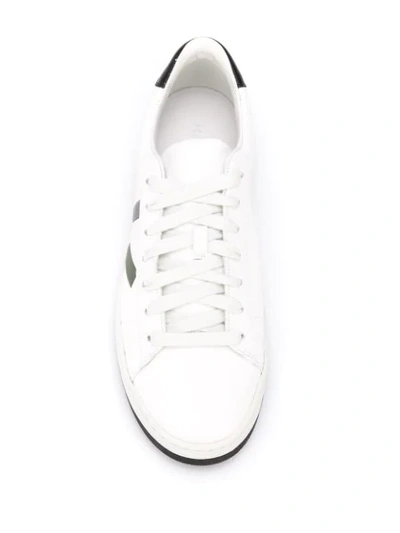 Shop Kenzo Kourt K Low-top Sneakers In White