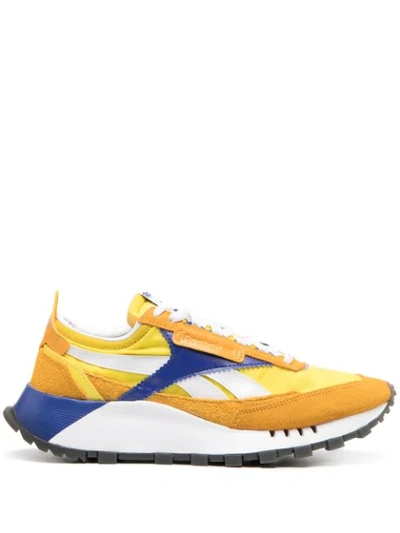 Shop Reebok Classic Legacy Sneakers In Yellow