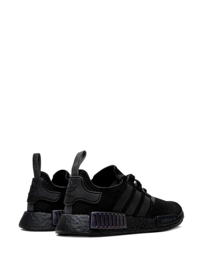 Shop Adidas Originals Nmd R1 Iridiscent Sneakers In Black