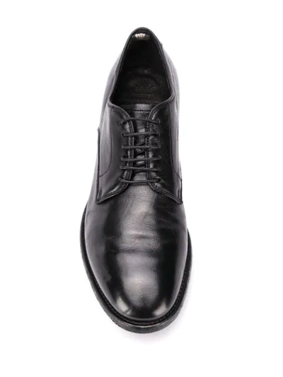 Shop Officine Creative Princeton Lace-up Derby Shoes In Black