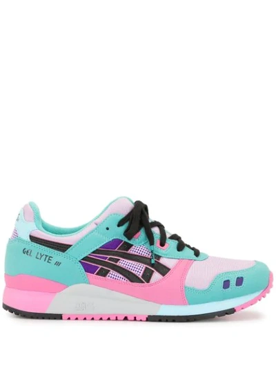 Shop Asics Gel Lyte Iii Low-top Sneakers In Multicolour