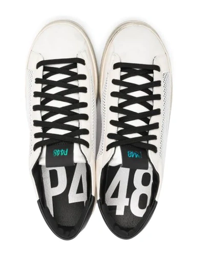 Shop P448 John Mesh-panelled Sneakers In Peop