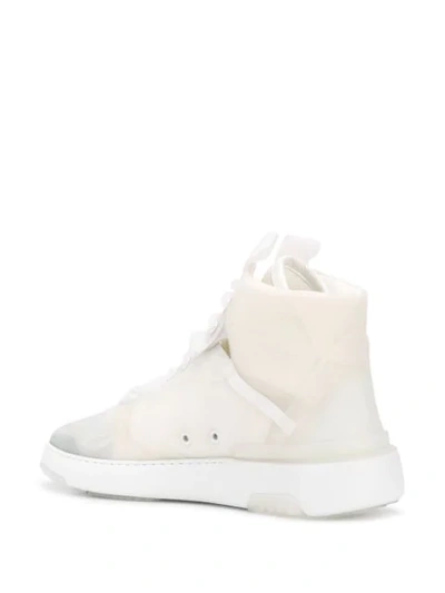 Shop Givenchy Wing High-top Sneakers In White