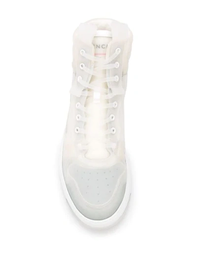 Shop Givenchy Wing High-top Sneakers In White