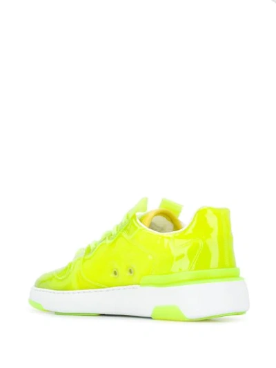 Shop Givenchy Wing Low-top Sneakers In Yellow