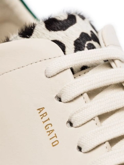 Shop Axel Arigato Clean 90 Leopard Print Sneakers In Neutrals