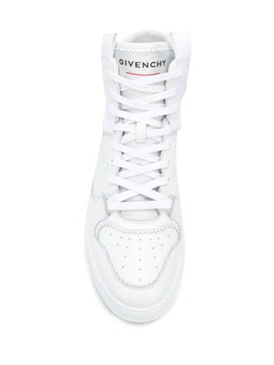 Shop Givenchy Wing 2020 High-top Sneakers In White