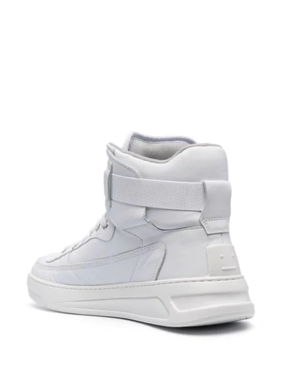 Shop Acne Studios Babila High-top Sneakers In White