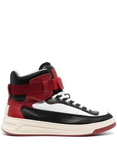 Shop Acne Studios Babila Mix High-top Sneakers In Black