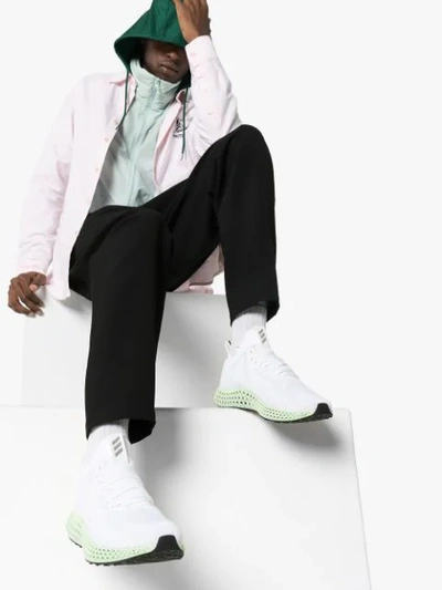 Shop Adidas Originals Alphaedge 4d "reflective White" Sneakers