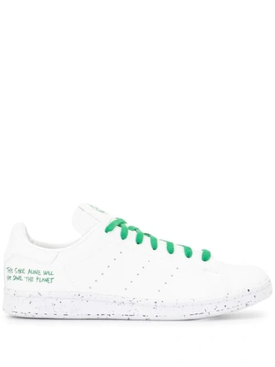 Shop Adidas Originals Stan Smith Clean Classics Low-top Trainers In White