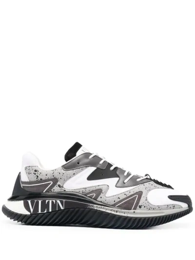 Shop Valentino Wade Runner Low-top Sneakers In White