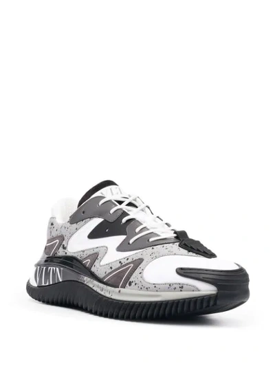 Shop Valentino Wade Runner Low-top Sneakers In White