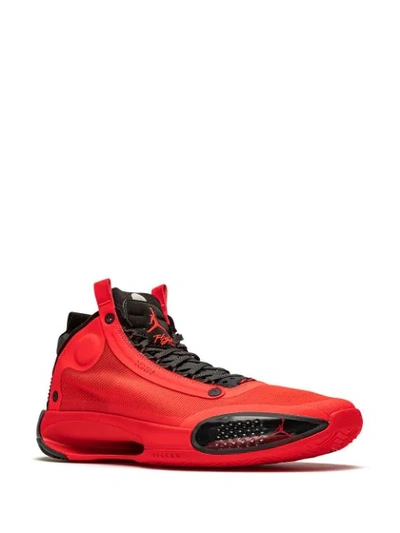 Jordan Air Xxxiv "infrared 23" Sneakers In Red | ModeSens