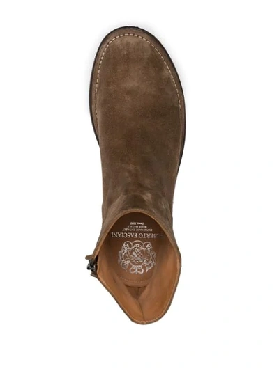 Shop Alberto Fasciani Ankle Boots In Neutrals