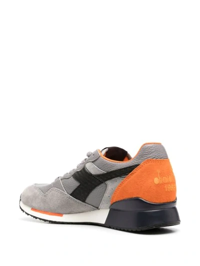 Shop Diadora Intrepid Diablo Sneakers In Grey