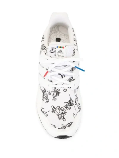 Shop Adidas Originals X Disney Ultraboost Dna Sneakers In White