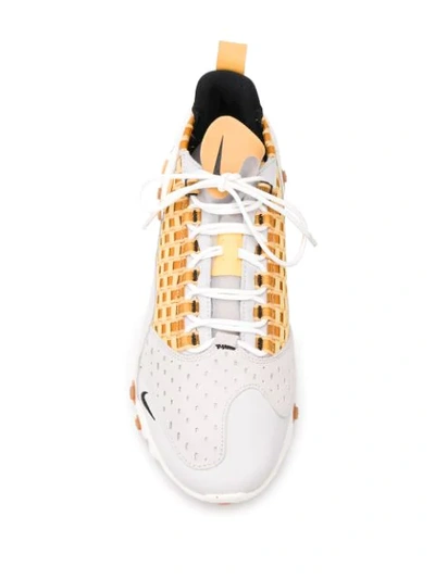 Shop Nike The10th React Sertu Low-top Sneakers In Grey