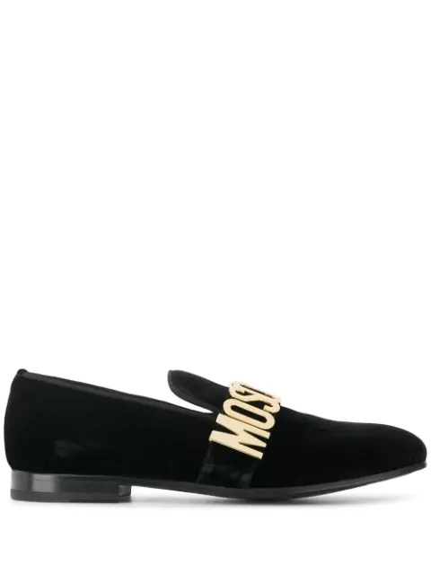 moschino loafers mens