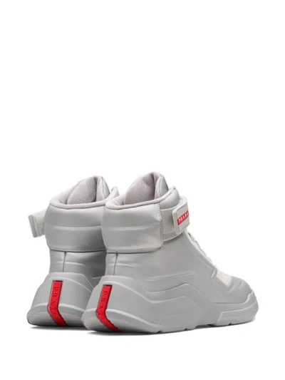 Shop Prada Polarius 19 Lr Sneakers In Grey