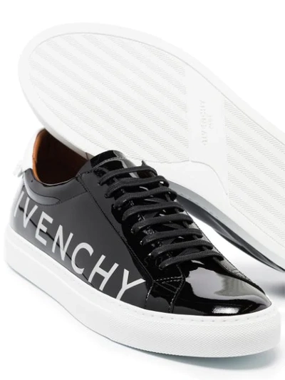 Shop Givenchy Urban Street Logo-print Sneakers In Black