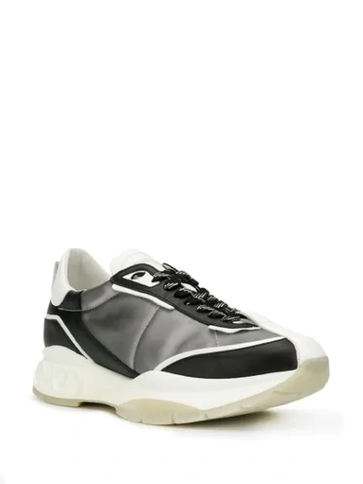 Shop Jimmy Choo Raine Low-top Sneakers In Grey