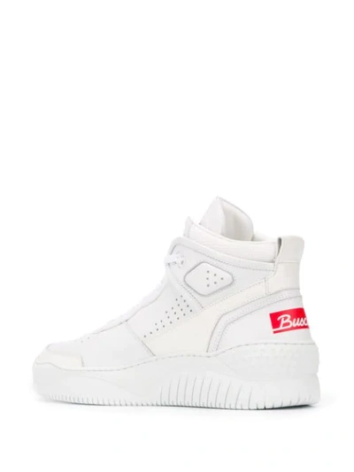 Shop Buscemi High-top Sneakers In White