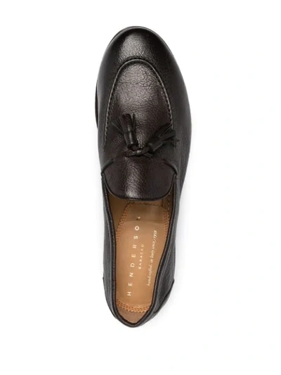 Shop Henderson Baracco Tassel Detail Loafers In Brown