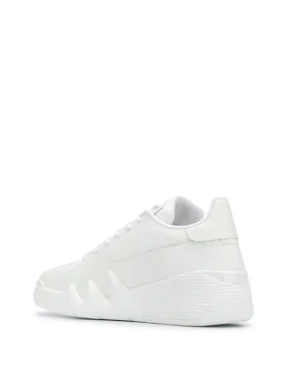 Shop Giuseppe Zanotti Talon Low-top Sneakers In White