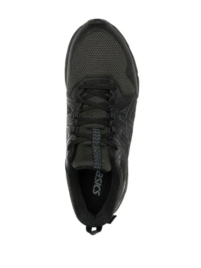 Shop Asics Gel Venture 8 Waterproof Sneakers In Black