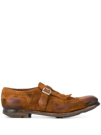 Shop Church's Shanghai Monk Shoes In Brown