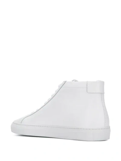 Shop Common Projects Hi-top Sneakers In Wh White