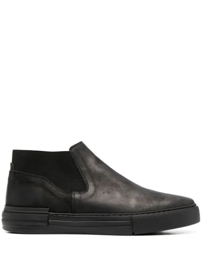 Shop Hogan Slip-on Ankle Boots In Black