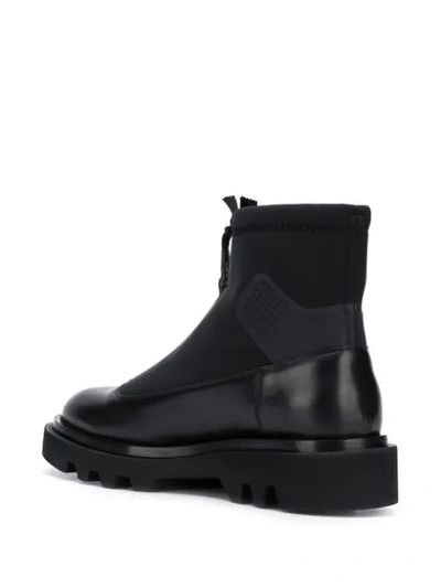 Shop Givenchy Combat Ankle Boots In Black