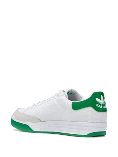 Shop Adidas Originals Rod Laver Tennis-style Trainers In White