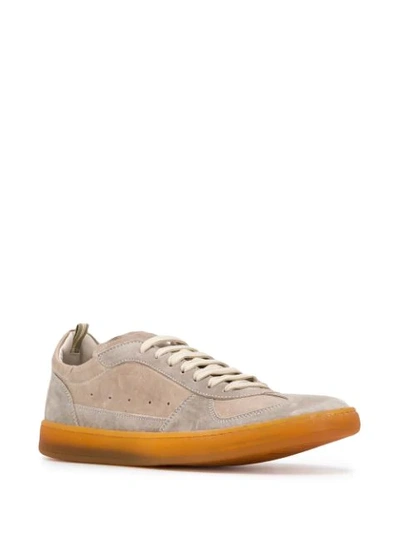 Shop Officine Creative Kade Low-top Sneakers In Grey