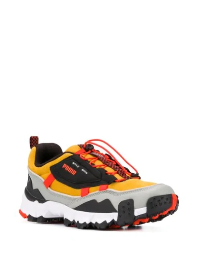 Puma Trailfox Overland Persian Gulf Shoes In Yellow