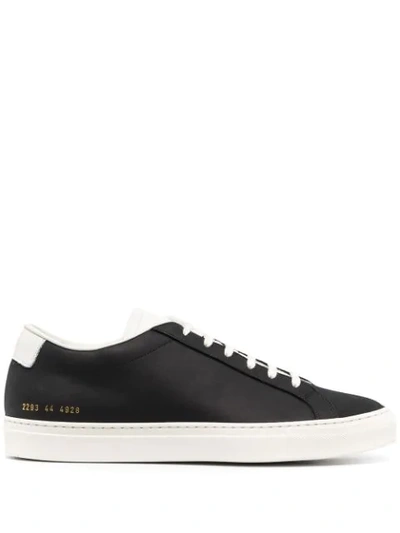 Shop Common Projects Low-top Sneakers In Black