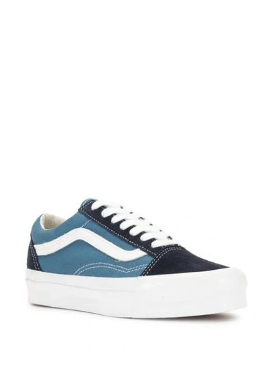 Shop Vans Old Skool Pro Low-top Sneakers In Blue