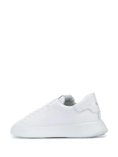 Philippe Model Temple Sneakers In White