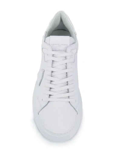 Philippe Model Temple Sneakers In White