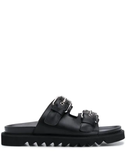 moschino slides sale