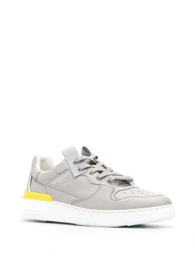 Shop Givenchy Wing Low-top Sneakers In Grey