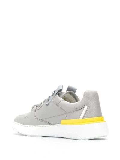 Shop Givenchy Wing Low-top Sneakers In Grey