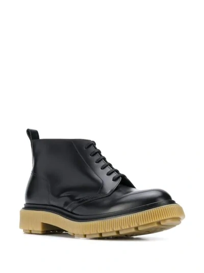 Shop Adieu Type 121 Combat Boots In Black