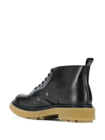 Shop Adieu Type 121 Combat Boots In Black