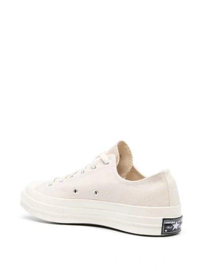Shop Converse Chuck 70 Low-top Sneakers In Neutrals