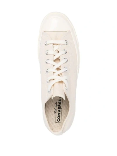 Shop Converse Chuck 70 Low-top Sneakers In Neutrals