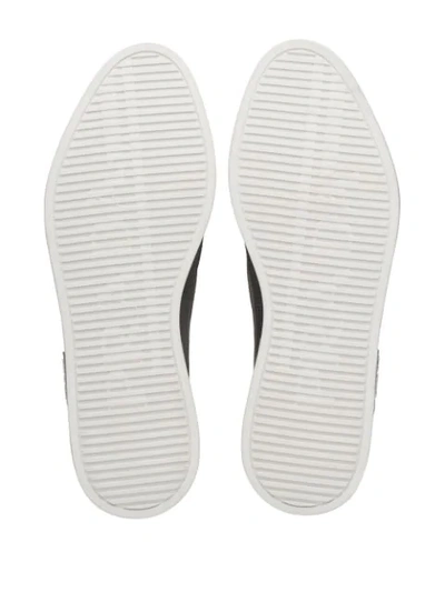 Shop Prada Slip-on Sneakers In Grey